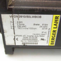 BERGER LAHR Servomotor VRDM3910/50LWBOB #K2 GEB
