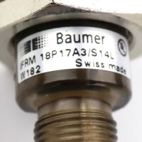 Baumer electric induktiver Nährungsschalter IFRM 18P17A3/S14L GEB