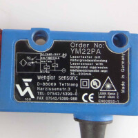 wenglor Lasertaster YM22PA GEB