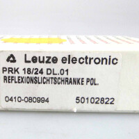 Leuze Reflexionslichtschranke PRK 18/24 DL.01 50102822 OVP