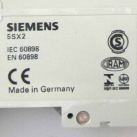 Siemens Leitungsschutzschalter 5SX2101-5 GEB
