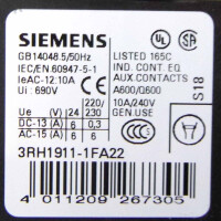 Siemens Starterkombination 3RA1125-1GL16-4BB4 OVP