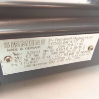 Siemens AC-VSA-Motor 1FT5032-0AF01-1-Z Z=G45+G53+K31 GEB