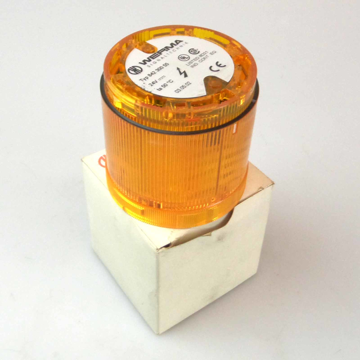 WERMA Blitzlichtelement 842 gelb 84230055 OVP