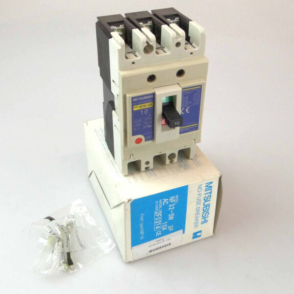 Mitsubishi Leistungsschalter NF32-SW 3P 10A OVP