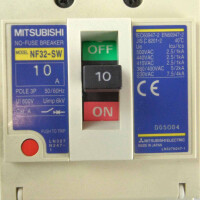 Mitsubishi Leistungsschalter NF32-SW 3P 10A OVP