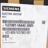 Siemens Niederspannungsmotor 1LE1001-1AA42-2KB5 OVP