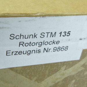 Schunk Rotorglocke STM 135 9868 OVP