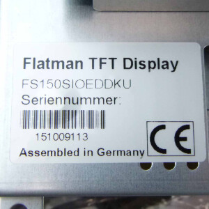 IQ Automation GmbH Flatman TFT Display FS150SIOEDDKU OVP