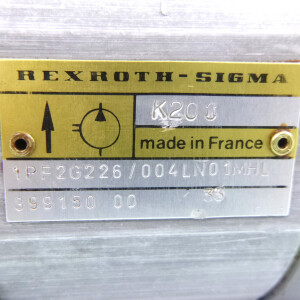 Rexroth-Sigma Zahnradpumpe 1PF2G226/004LN01MHL GEB