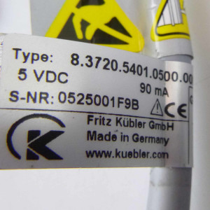 Kübler Drehgeber 8.3720.5401.0500.0009 NOV #K2