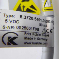 Kübler Drehgeber 8.3720.5401.0500.0009 NOV #K2