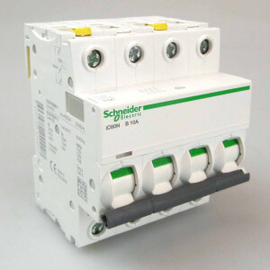 Schneider Electric Miniatur-Leistungsschalter A9F03410 iC60N B10A NOV