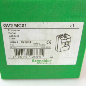 Schneider Electric Leergehäuse GV2 MC01 021364 OVP
