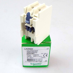 Schneider Electric Hilfskontaktblock LADN02 038376 OVP