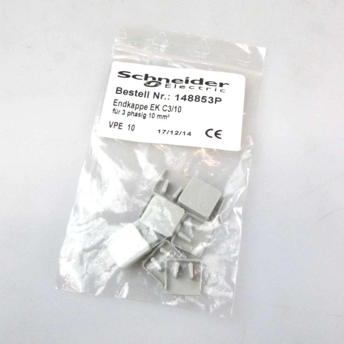 Schneider Electric Endkappe EK C3/10 148853P (10Stk.) OVP