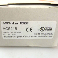 ifm AS-Interface Modul AC5215 Classicline 4DI-Y IP67 OVP