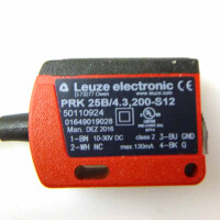 Leuze electronic Reflex-Lichtschranke PRK 25B/4.3,200-S12 50110924 GEB