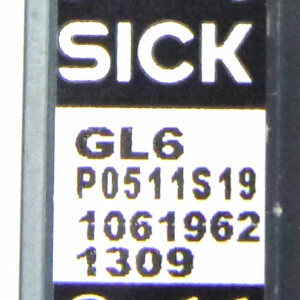 SICK Reflexions-Lichtschranke GL6-P0511S19 1061962 GEB