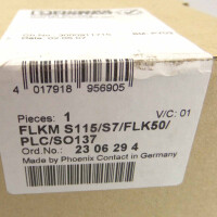 Phoenix Contact Frontadapter FLKM S115/S7/FLK50/PLC/SO137 2306294 SIE