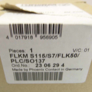 Phoenix Contact Frontadapter FLKM S115/S7/FLK50/PLC/SO137 2306294 OVP