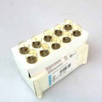 Siemens Glühlampe 5W 8WD4328-1XX (10Stk.) OVP