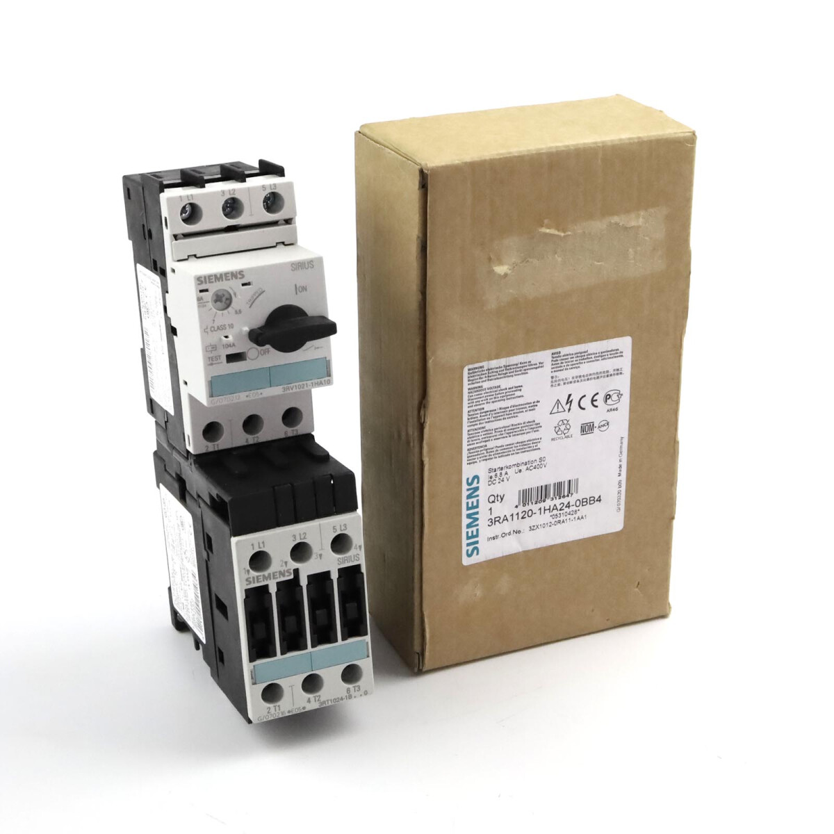 Siemens Starterkombination 3RA1120-1HA24-0BB4 OVP
