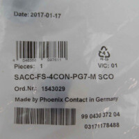 Phoenix Contact Steckverbinder SACC-FS-4CON-PG7-M SCO 1543029 OVP