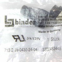 binder Stecker 713 2 99-0430-24-04 3302483448 OVP