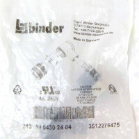 binder Stecker 713 99 0430 24 04 3512276475 OVP