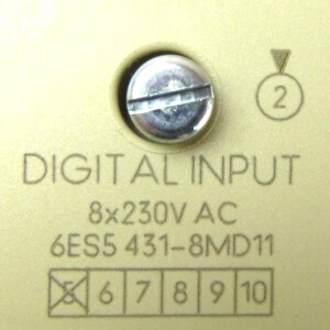 Simatic S5 DI431 6ES5 431-8MD11 E-Stand 05 NOV
