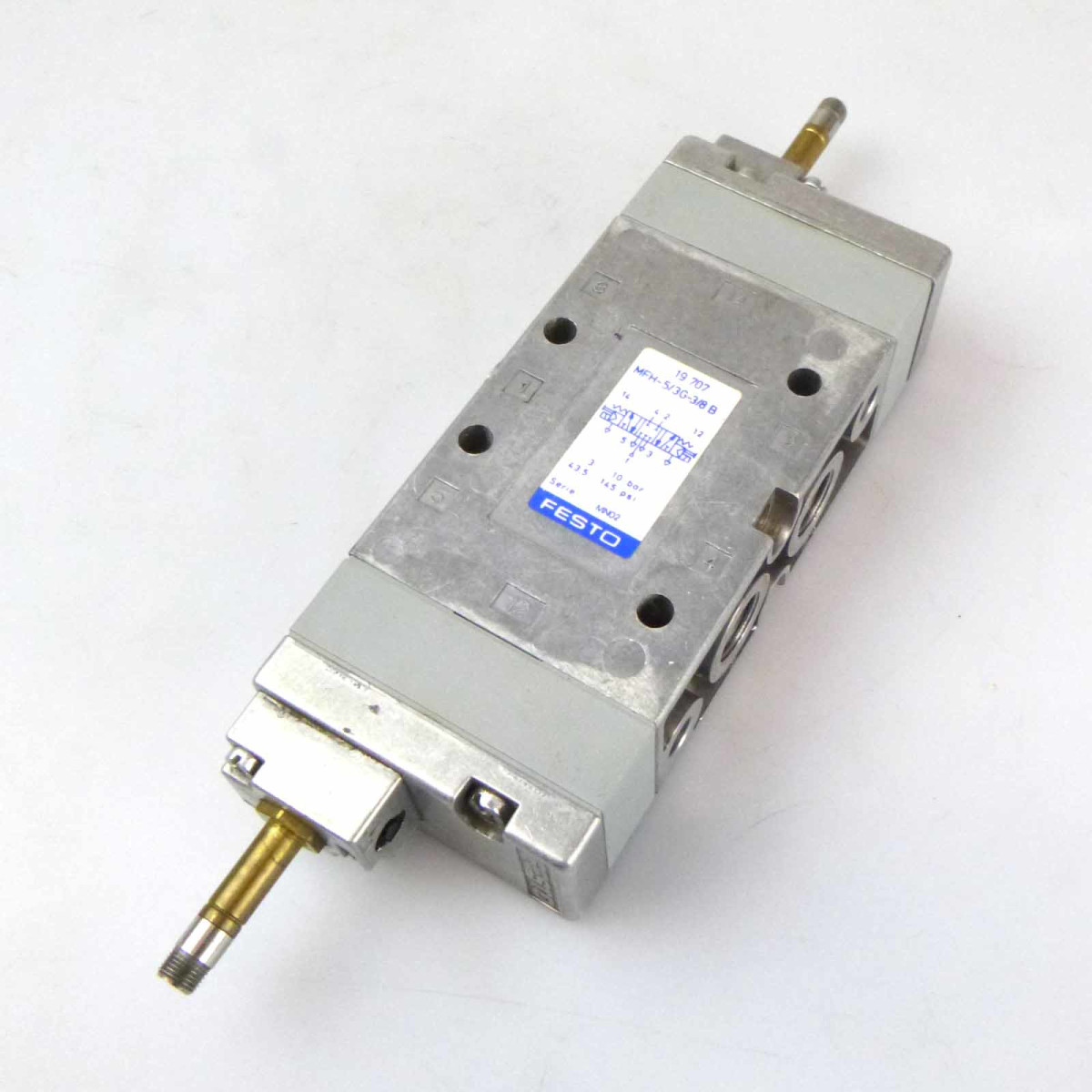 FESTO Magnetventil MFH-5/3G-3/8-B 19707 GEB