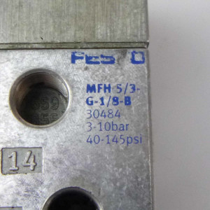 FESTO Magnetventil MFH-5/3-G-1/8-B 30484 GEB