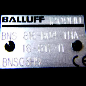 Balluff Reihenpositionsschalter BNS03H9 BNS816-B04-THA-16-611-11 OVP