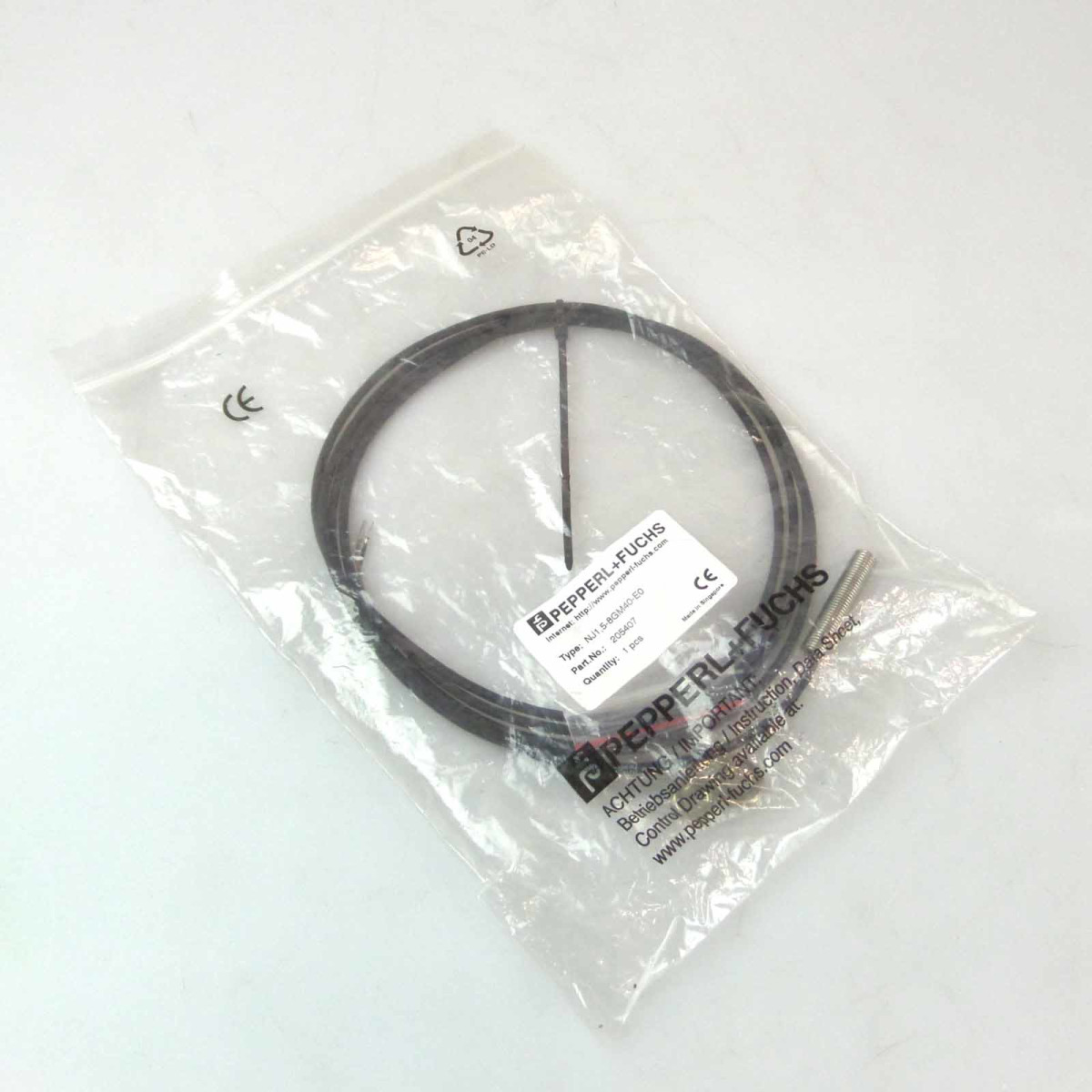 Pepperl+Fuchs Näherungsschalter NJ1,5-8GM40-E0 205407 O
