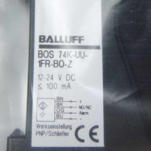 Balluff Optosensor BOS 74K-UU-1FR-BO-Z OVP