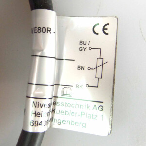 KSR Kuebler Level Sensor RV2"-VK5-L450/TF-VE80R-6 Lapptherm 110763 NOV
