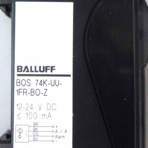 Balluff Lichtleitersensor BOS 74K-UU-1FR-BO-Z-02 BOS003M OVP