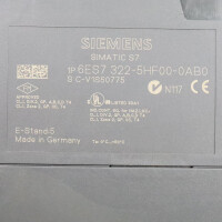 Simatic S7-300 SM322 6ES7 322-5HF00-0AB0 E-Stand:05 GEB