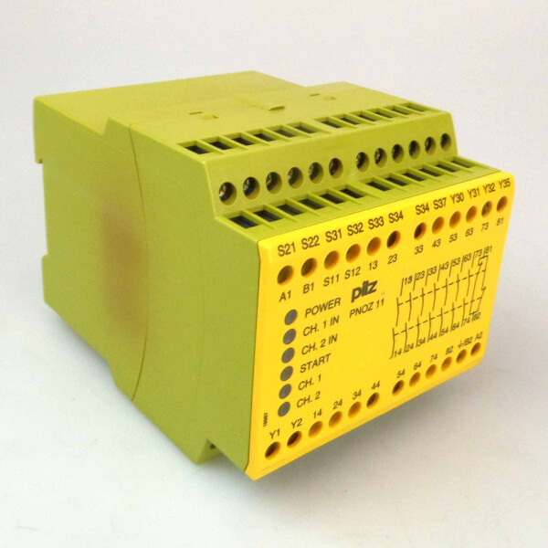 Pilz Sicherheitsrelais PNOZ 11 230-240VAC 24VDC 7n/o 1n/c 774086 GEB