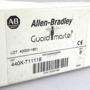 Allen Bradley Guardmaster Sicherheitsschalter 440K-T11118 Ser.B OVP