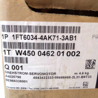 Siemens Synchronservomotor 1FT6034-4AK71-3AB1 OVP