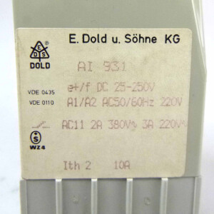 E.Dold & Söhne KG Varimeter AI 931 DC 25-250V 10A GEB