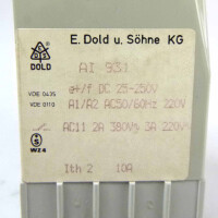 E.Dold & Söhne KG Varimeter AI 931 DC 25-250V 10A GEB
