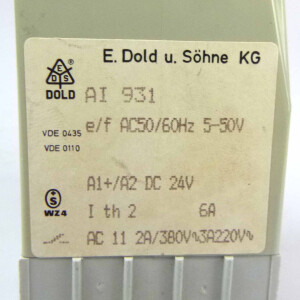 E.Dold & Söhne KG Varimeter AI 931 5-50V 6A GEB