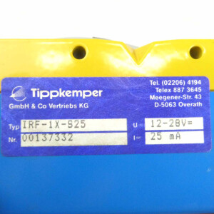 Tippkemper Näherungsschalter IRF-1X-S25 NOV