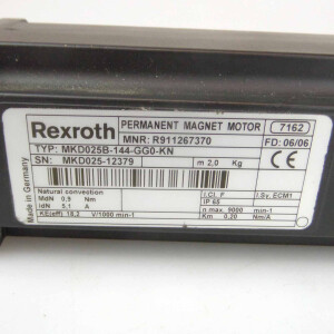 Rexroth Servomotor MKD025B-144-GG0-KN R911267370 GEB