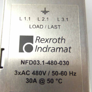 Rexroth INDRAMAT Netzfilter NFD03.1-480-030 GEB
