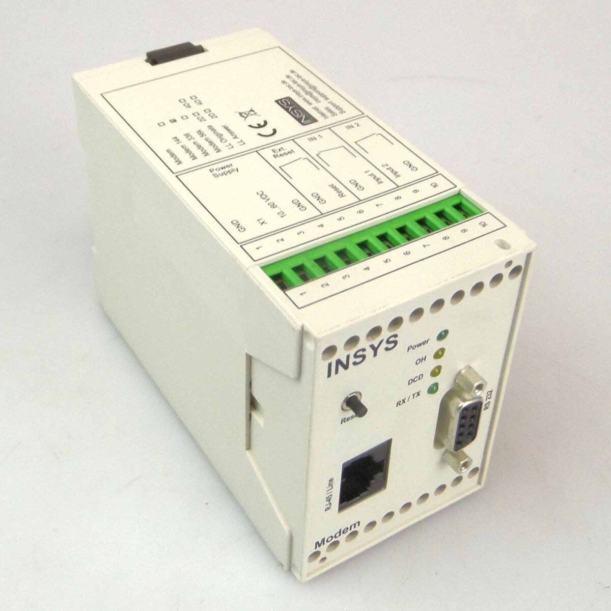 INSYS Industriemodem 336 4.1 11-02-01-01-30.010 06087032 GEB