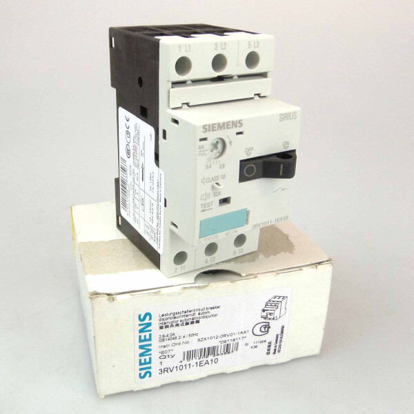 Siemens Leistungsschalter 3RV1011-1EA10 OVP